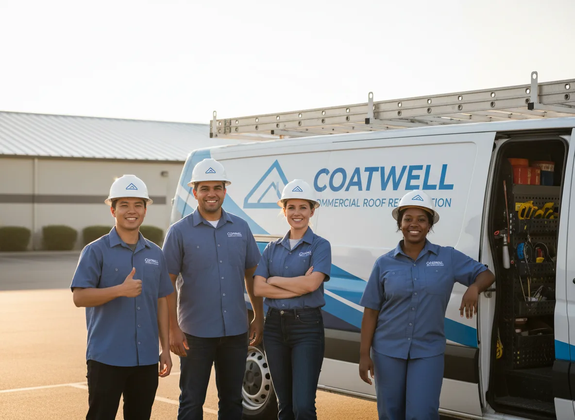 Commercial roof coating company in Donovan, IL